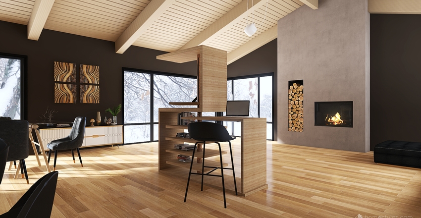 Living room Rossigno DESIGN Interior Design Render
