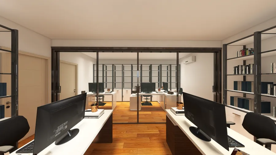 Office Service 3d design renderings