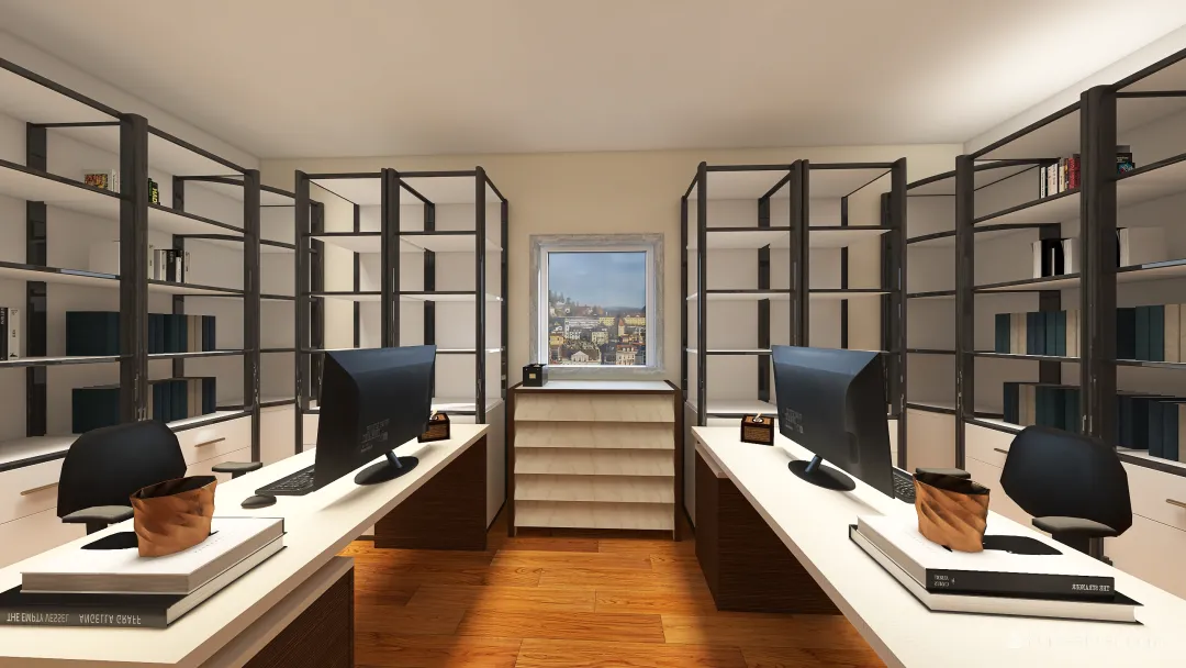 Office Service 3d design renderings