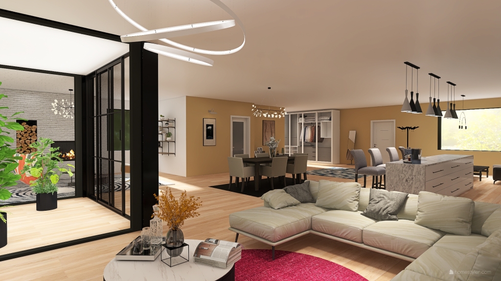 Single family home design 3d design renderings
