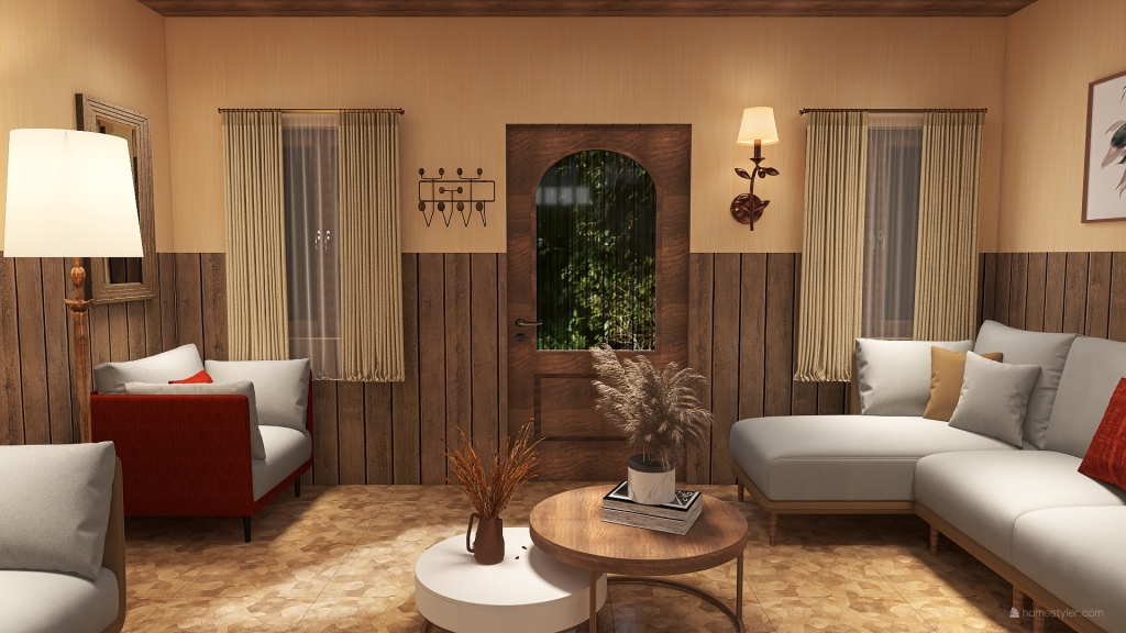 House in the Woods 3d design renderings