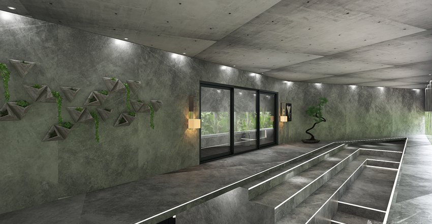 TRANQUILITY Interior Design Render
