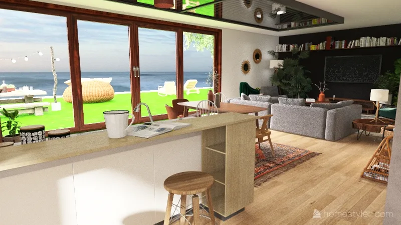Family home 3d design renderings