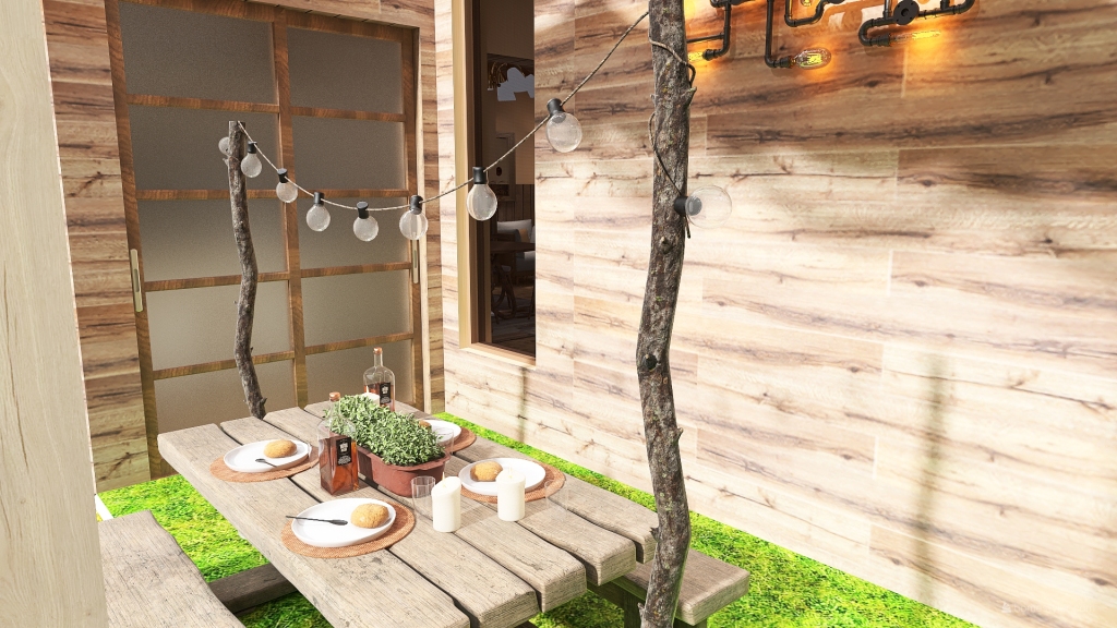 House in the Woods 3d design renderings