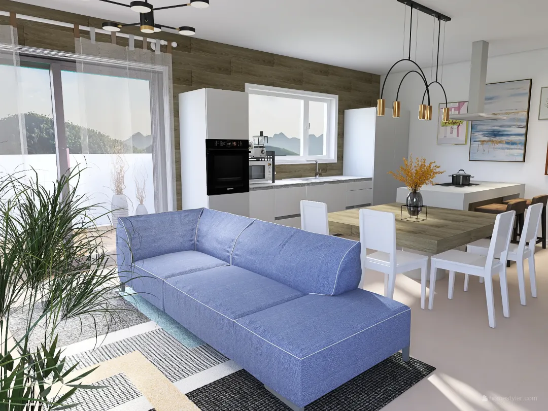 mare appartamento 3d design renderings