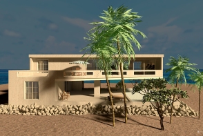 StyleOther Mediterranean Beach House Design Rendering