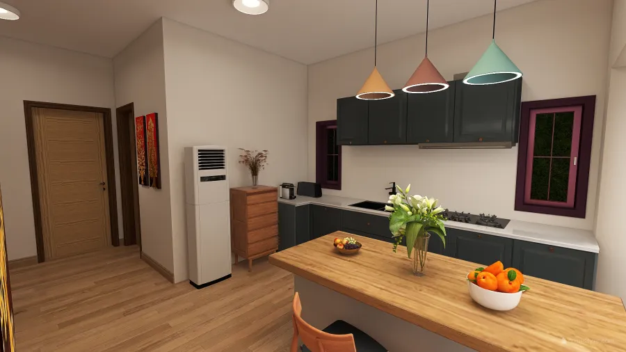 GF Kitchen 3d design renderings