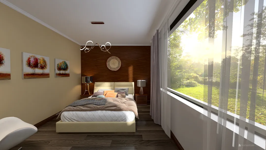 Single family suburban home 3d design renderings