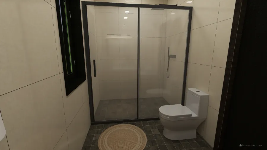 2F Master Bathroom 3d design renderings