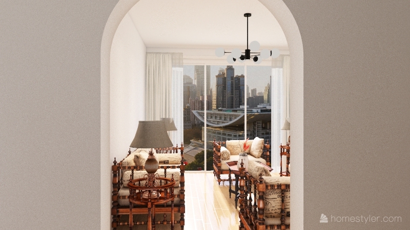 Triplets Interior Design Render