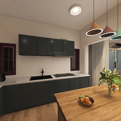 GF Kitchen 3d design renderings