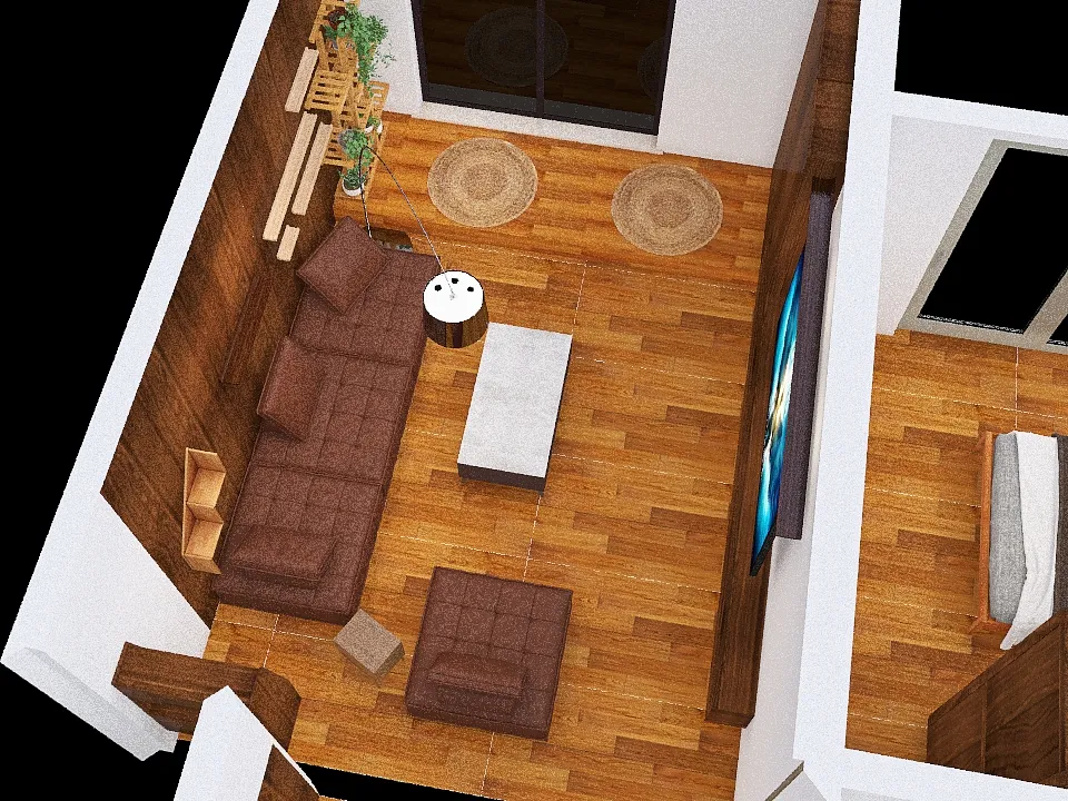 萨尔斯堡5层 3d design renderings