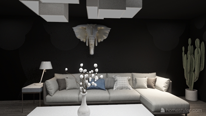 White Elephant 3d design renderings