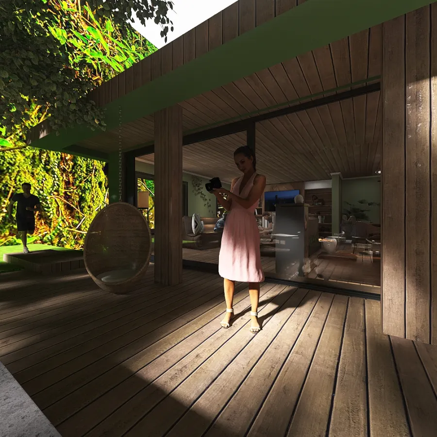 #EcoHomeContest Zen House 3d design renderings