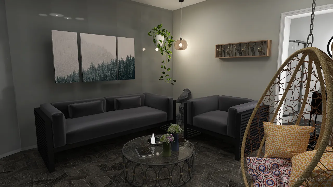 Terrace 3d design renderings