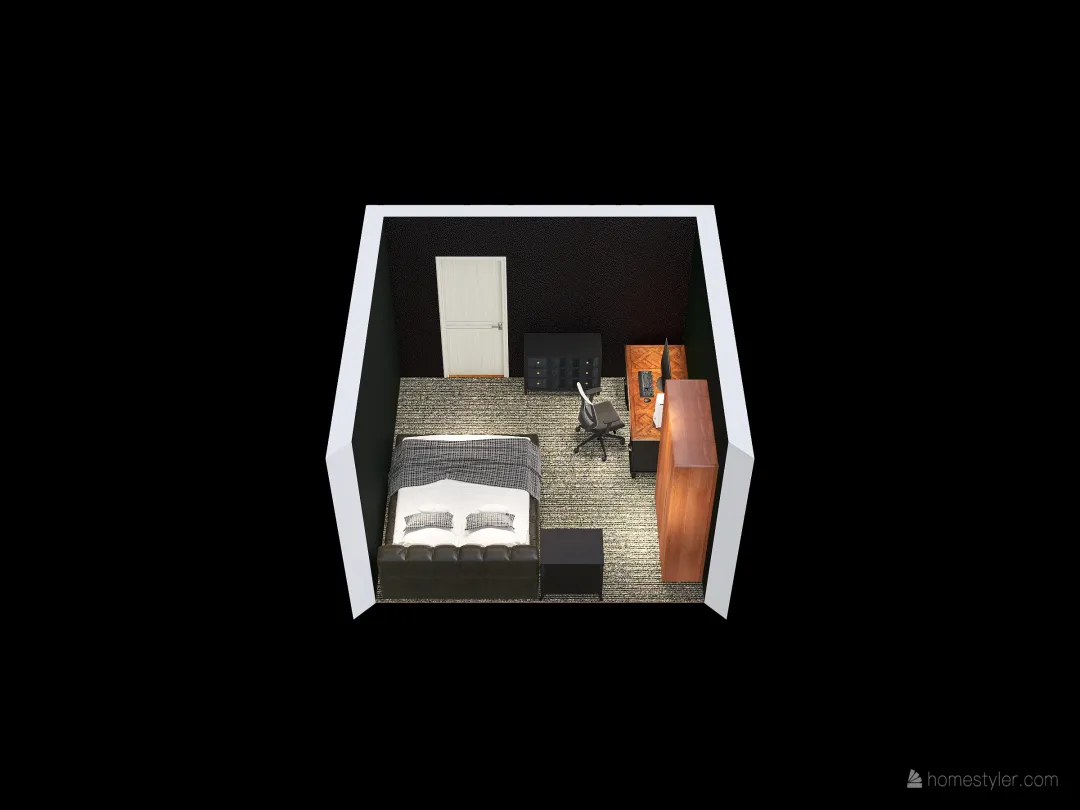 Copy of Bedroom Design Cyrus 3d design renderings