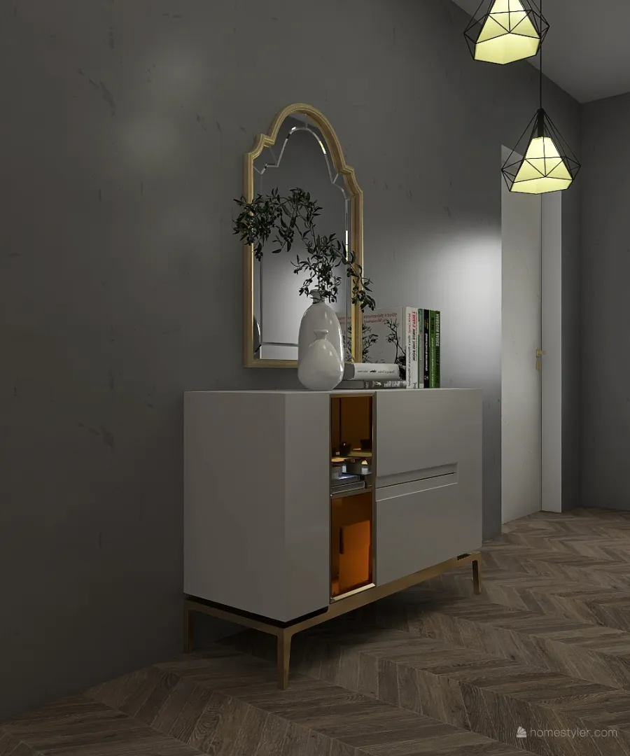 roomates apartment 3d design renderings