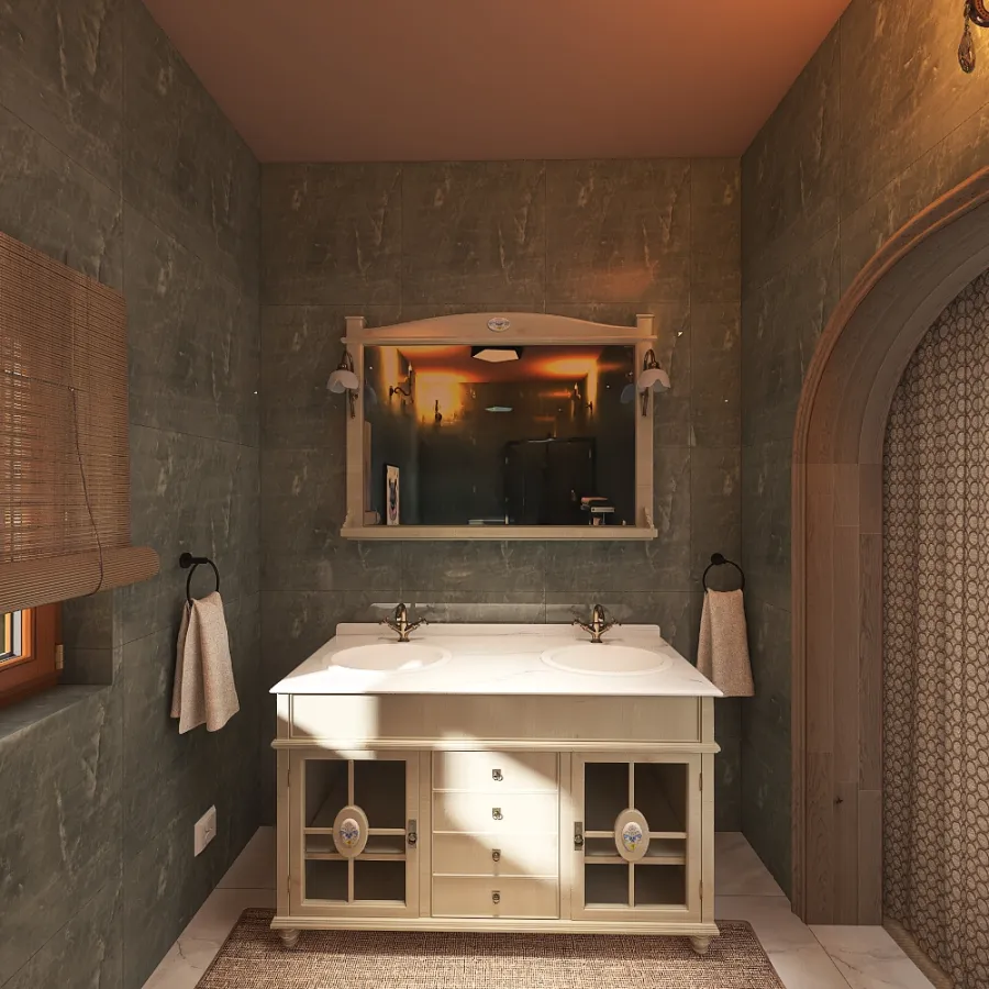 Mike's Bathroom 3d design renderings