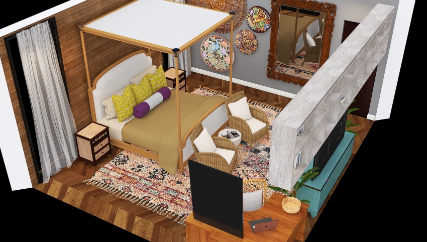 Maranao inspired bedroom 3d design picture 26.33