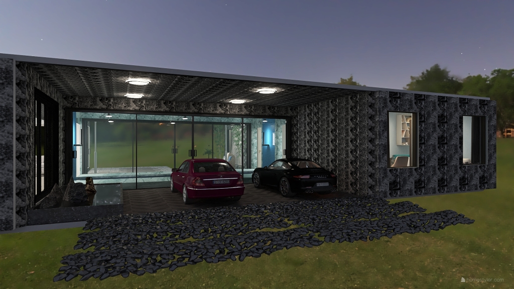 The H house 3d design renderings