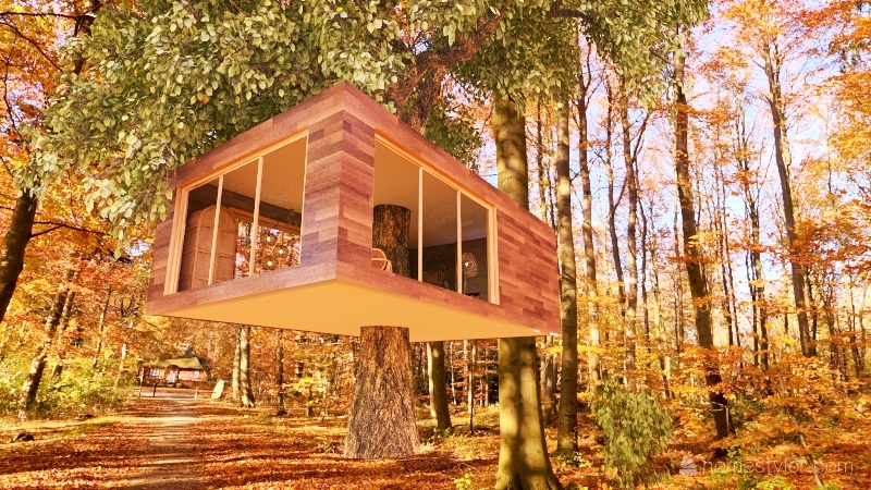 treehouse 3d design renderings