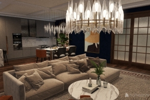 31 living room Design Rendering