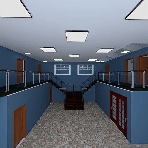 Barracão Guiana 3d design renderings