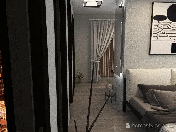 belle chambre moderne(FRENCH) 3d design renderings