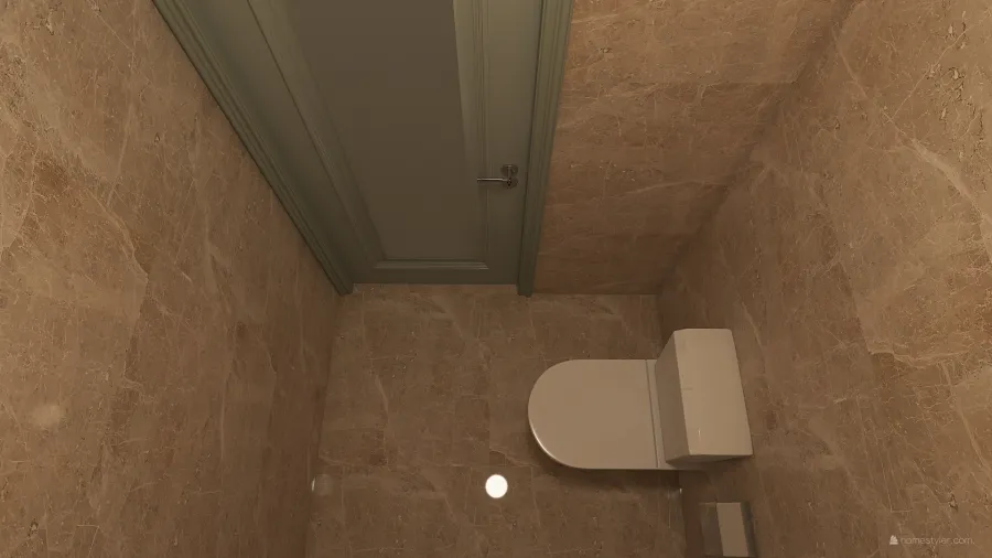 Bathroom prive toilet 3d design renderings