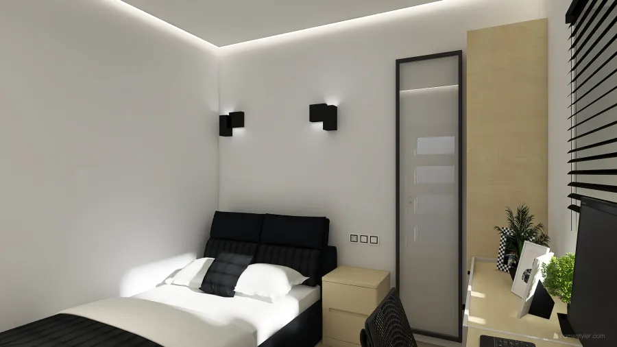 bedroom I 3d design renderings