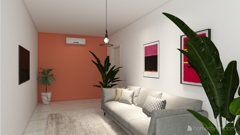 apartamento a 3d design renderings