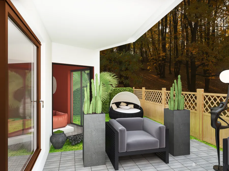 A place to relax 3d design renderings