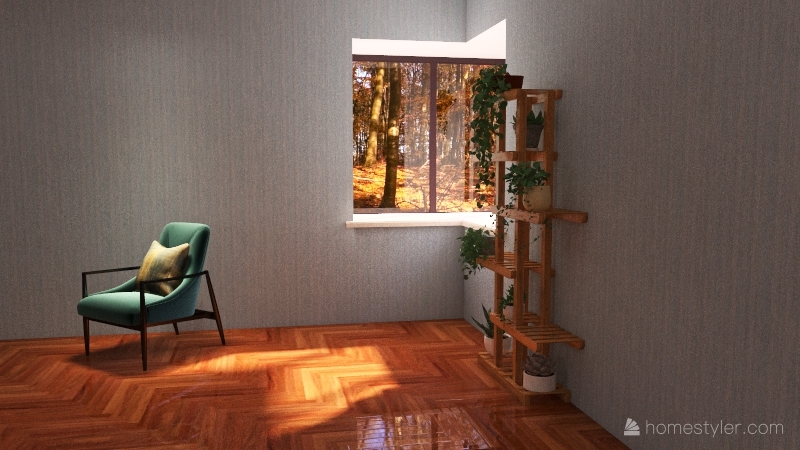 The house in the woods 3d design renderings