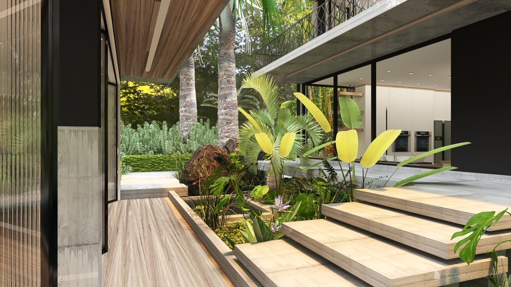 Modern StyleOther TropicalTheme Wander Mountain WoodTones Green WarmTones ColorScemeOther 3d design renderings