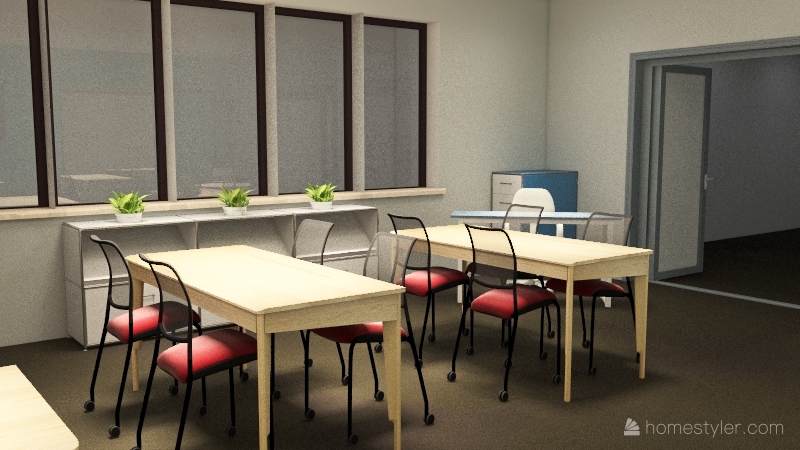 Discovery - Classroom 3d design renderings