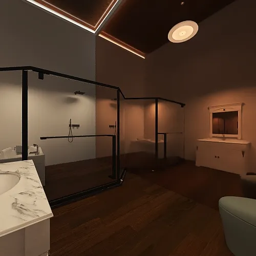 Bathroom 3d design renderings