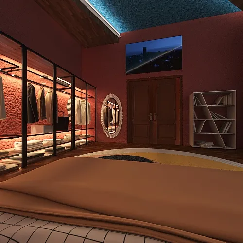 Bedroom 3d design renderings