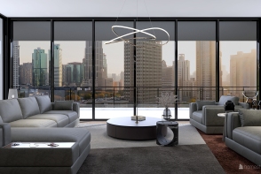 New York Penthouse Design Rendering