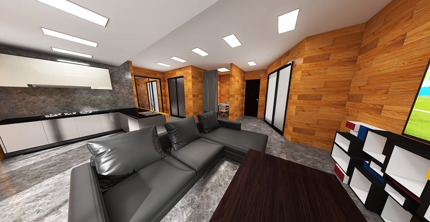 PCTO Quasar project Interior Design Render