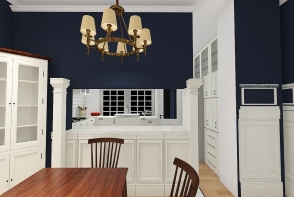 Kitchen Bump Out Design Rendering