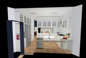 Copy of Kitchen Remodel Draft 2 Design Rendering