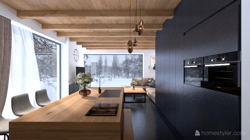Rural home 3d design renderings