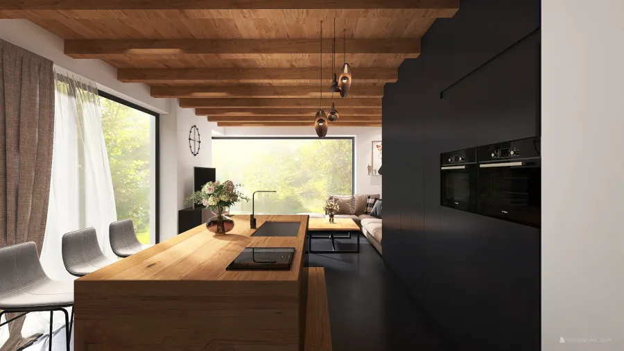Rural home 3d design renderings