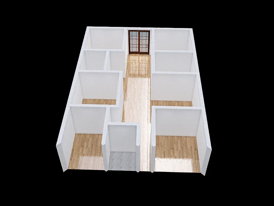 Harris Floor Plan 3d design renderings