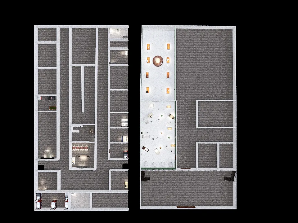 game design house 3d design renderings