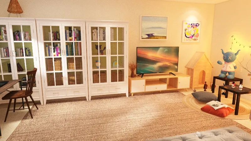 Magnolia 2 Bedroom 3d design renderings