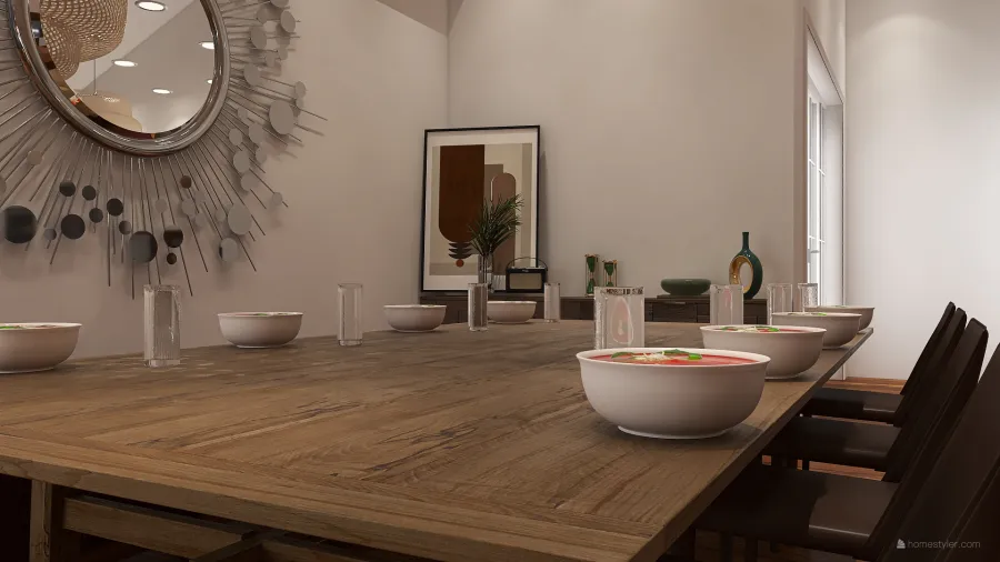 Meditation Home 3d design renderings