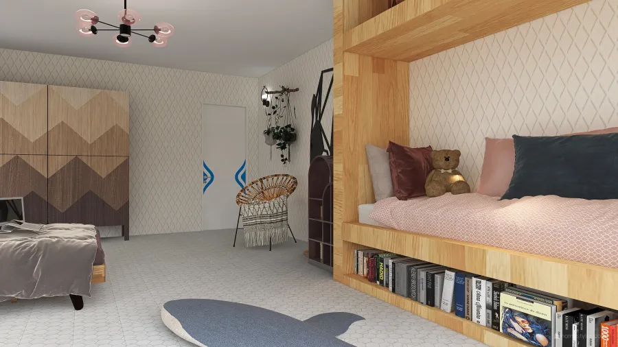 Tropical beach house 3d design renderings