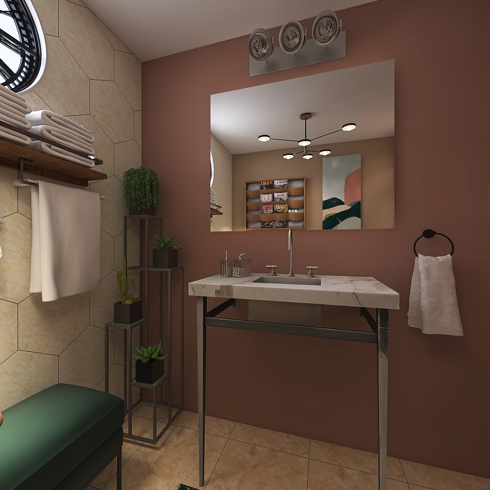 medio baño 3d design renderings