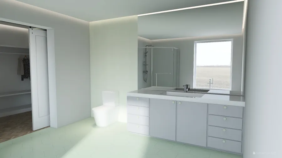 fancy apartment 3d design renderings